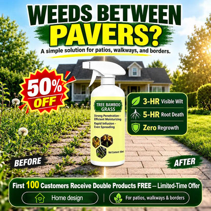 2026 SALE🎖 - Fast-Acting Natural Weed & Grass Killer Spray
