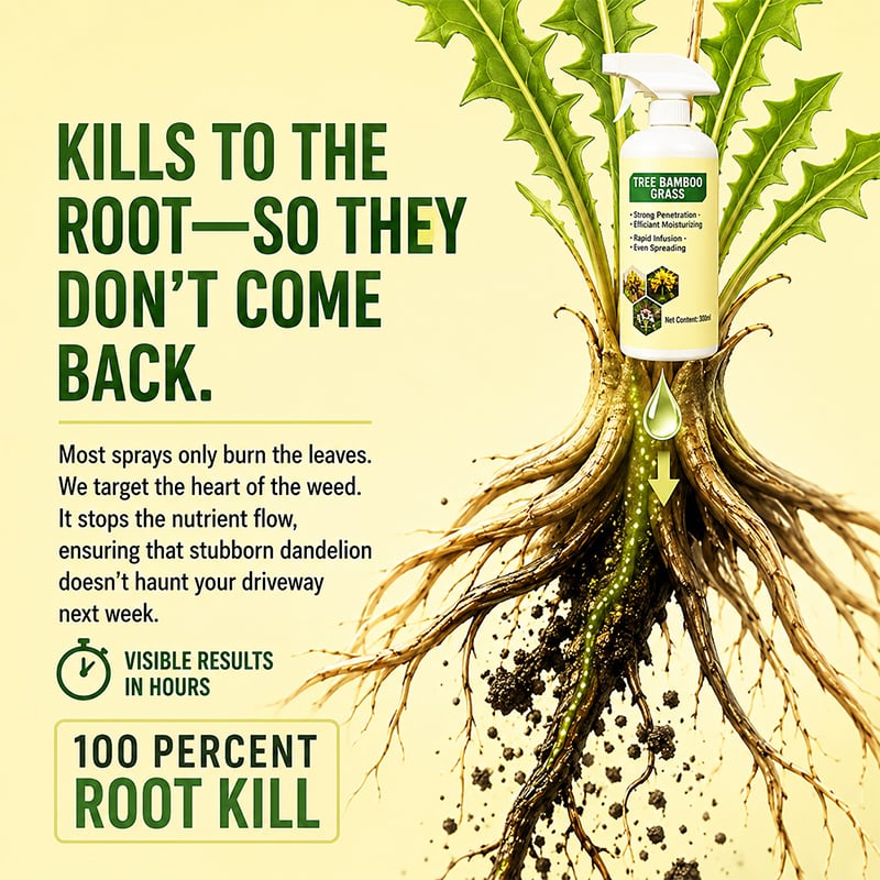 2026 SALE🎖 - Fast-Acting Natural Weed & Grass Killer Spray