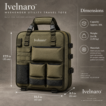 Ivelnaro™ Weekender Utility Travel Tote