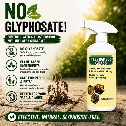 2026 SALE🎖 - Fast-Acting Natural Weed & Grass Killer Spray