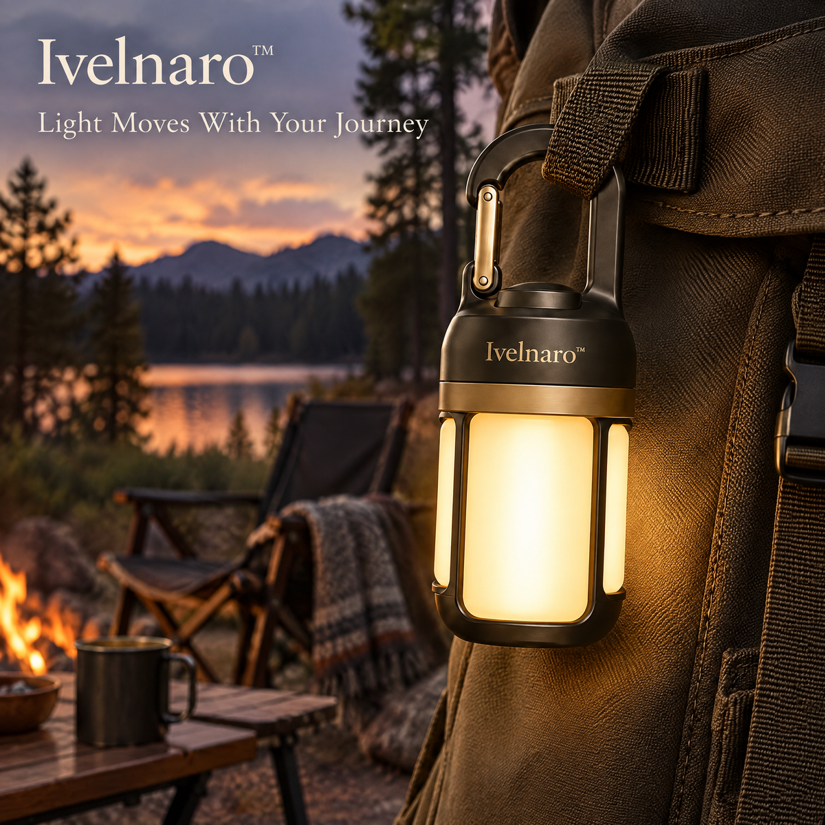 Ivelnaro™ HaloClip Portable Utility Light
